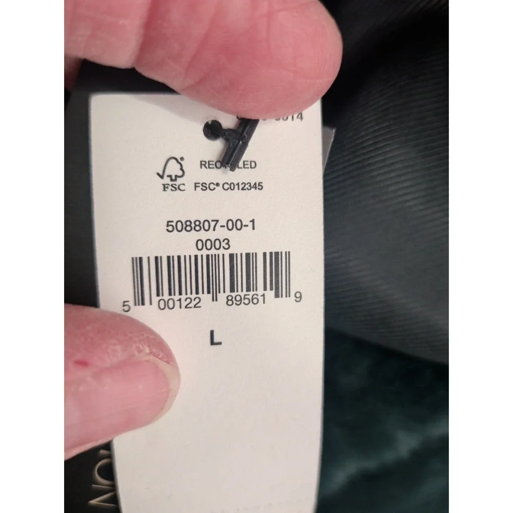 Banana Republic Faux Fur Tie-Waist Green Jacket - Picture 8 of 9